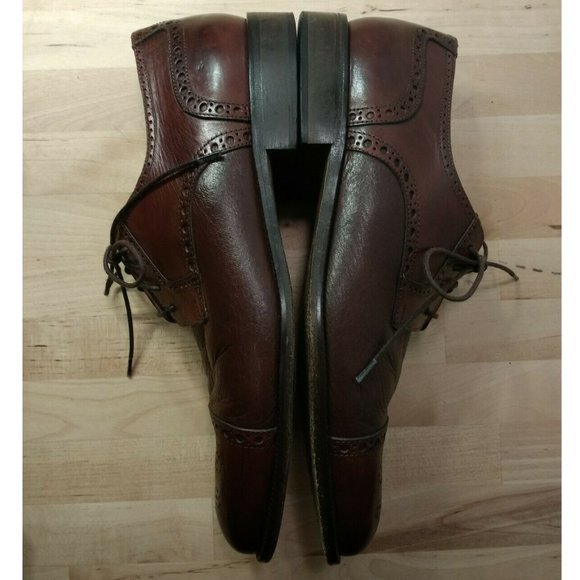 Montecatini Leather Wing Tip Oxford Italian Shoes main image 6